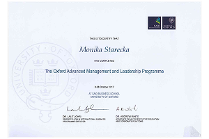 The Oxford Advanced Management and Leadership Program